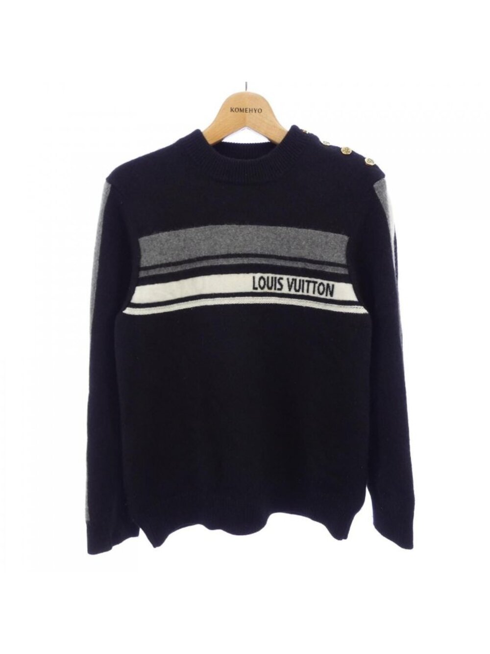 Louis Vuitton LV Intarsia Signature Pullover Lpx Knit Sweater